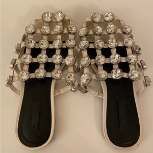 Alexander wang studded caged sandals